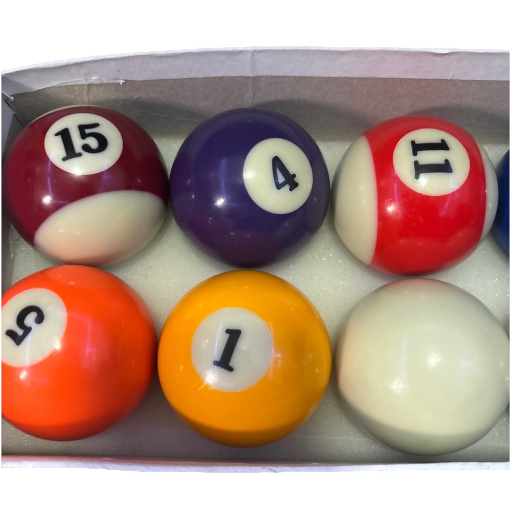 Billiard Pool Balls 2 1/4" Set - Open Box