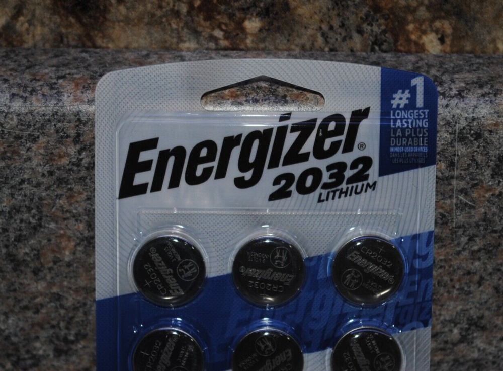 Energizer 2032 Lithium Battery 6-Pack