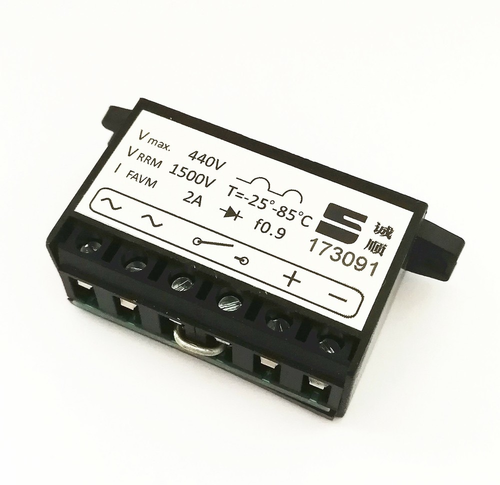 Replace FLENDER 173091 rectifier module VMAX 440V VRRM 1500V