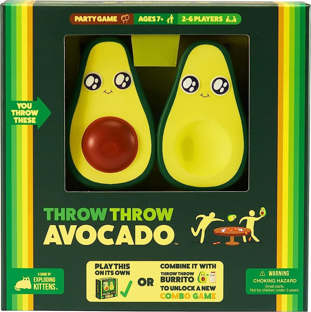 new sealed THROW THROW AVOCADO by Exploding Kittens A Dodgeball Card Game