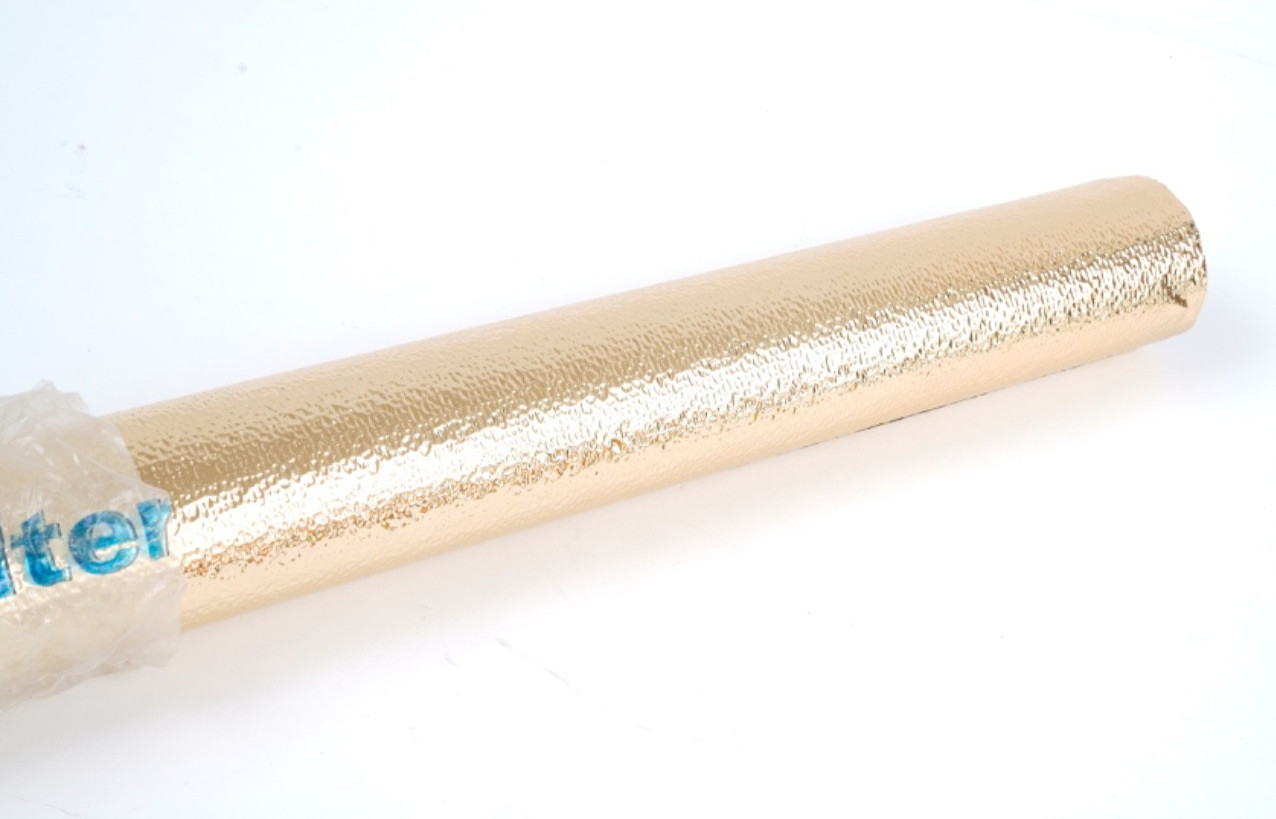 Lee #272 60" long Soft Gold Reflector - 12ft Roll partial roll 60%  bead board