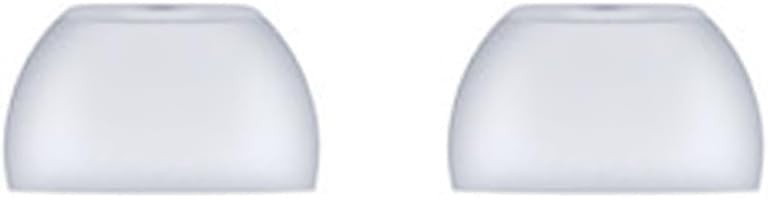 Replacement Silicone Tip Ear Tips Compatible with Beats S/M/L, Transparent