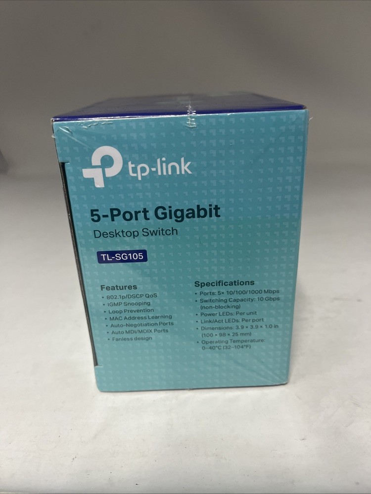 TP-LINK Technologies TP-Link (TL-SG105) 4-Ports External Switch