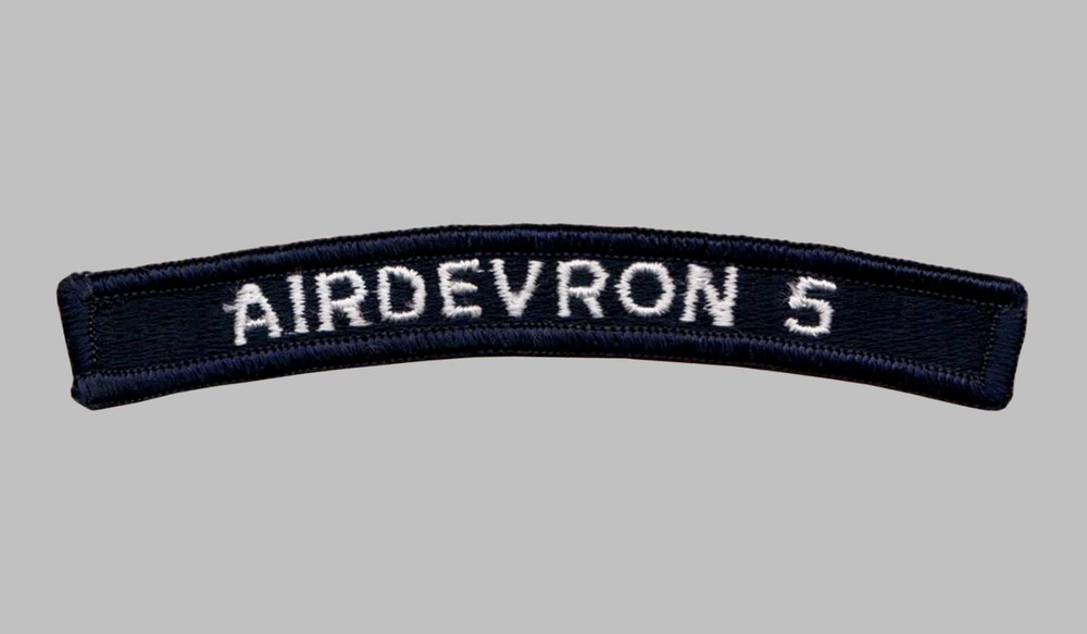 US Navy VX-5 Vampires AIRDEVRON Air Developement Squadron UIM Rocker Tab