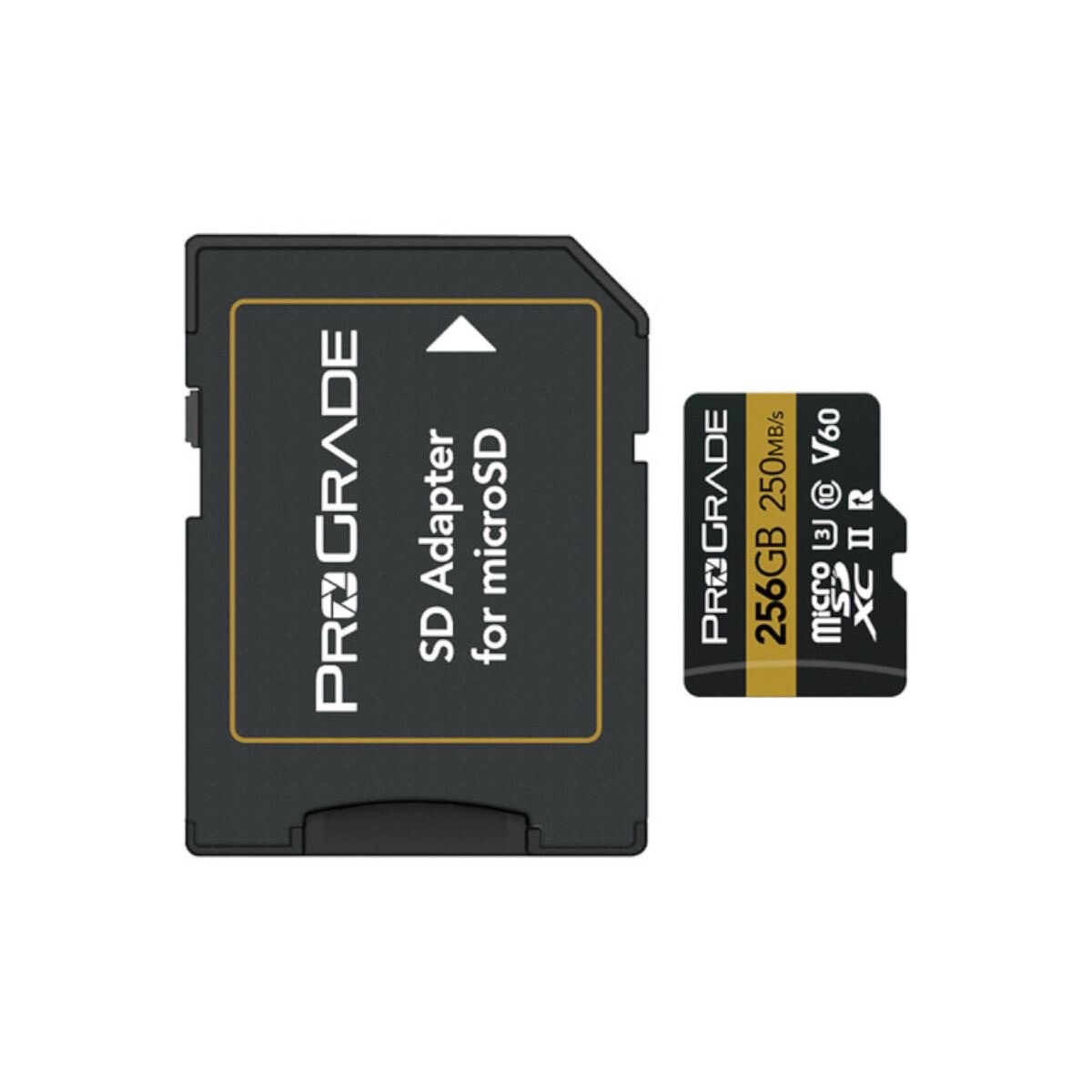 ProGrade Digital 256GB UHS-II microSDXC w/ SD Adapter (2-Pack) Sony Canon Nikon