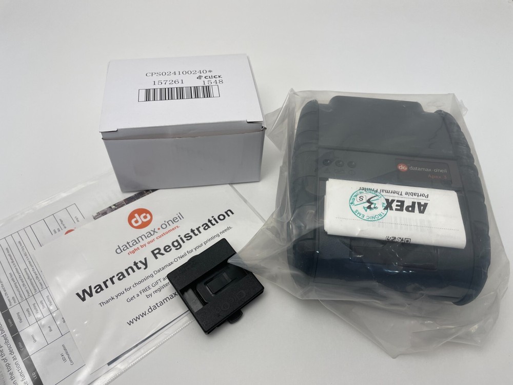 New Datamax-O'Neil Apex 3 Receipt Printer USB iOS Bluetooth Interfaces 78828U1-4