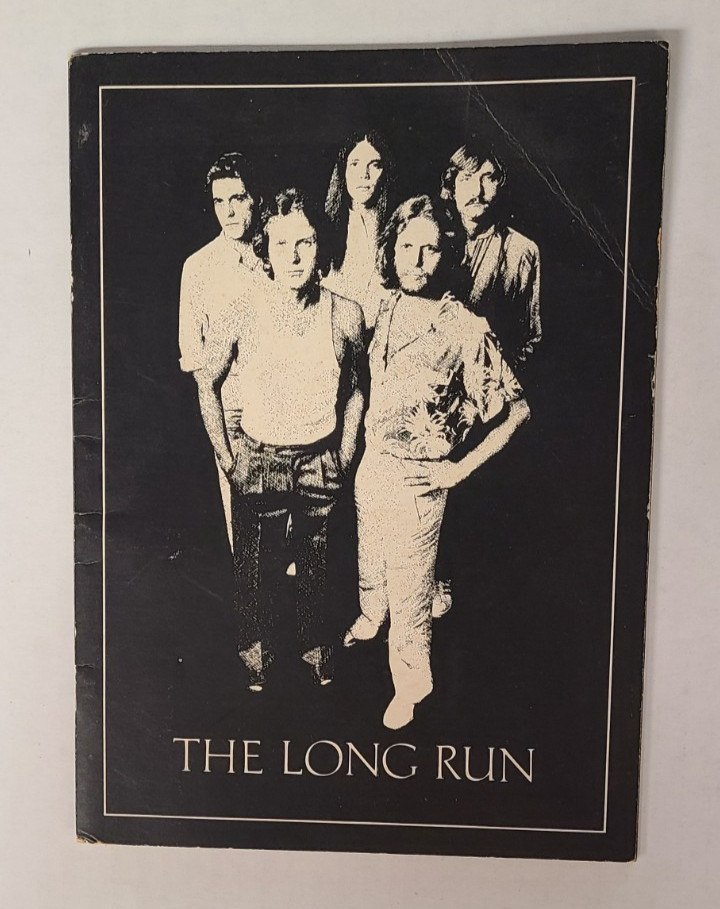 THE EAGLES - 1980 The Long Run Concert Tour Program