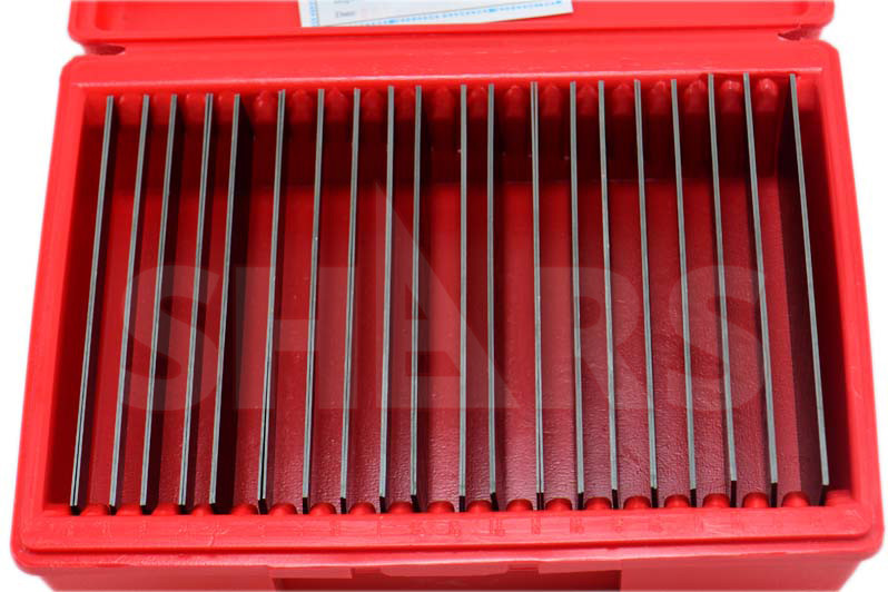 Shars 1/32" Ultra Thin Steel Parallel Set 20pcs 0.0001" New S[