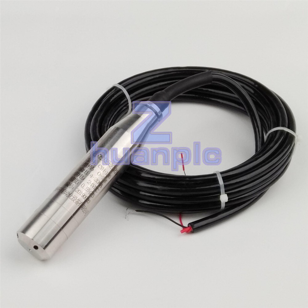 4-20MA 1.0m Range Water Level Transmitter Liquid Level Transducer Sensor