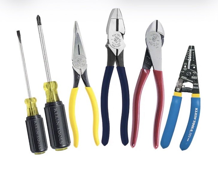 Klein Tools 6-Piece Apprentice Tool Set For Trade Professionals 94126