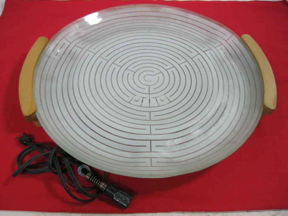 Vintage Russell Wright Electriglas 18" Warming Tray