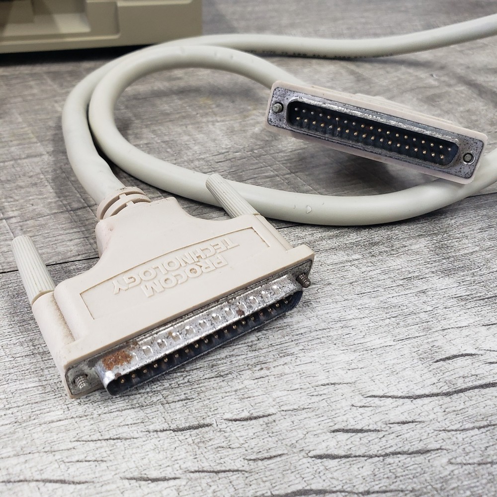 Procom Technology PXF 1200 External Floppy Disk Drive w/ Cable *UNTESTED*