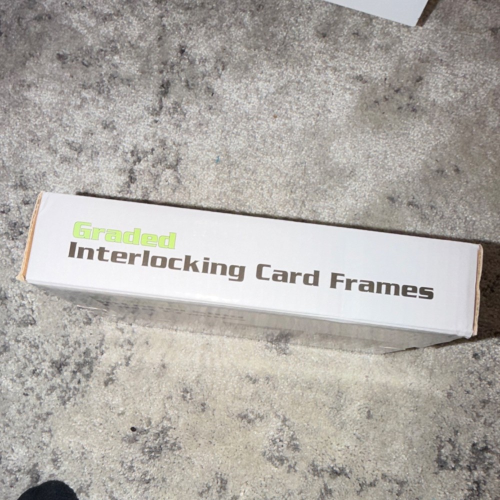 BCW Graded Interlocking Card Frames Display Case Wall-Mounted 4 Cards