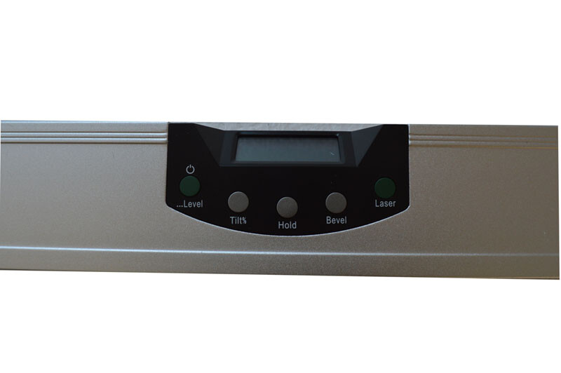 Digital Display Infrared Level Angle Ruler 600mm 4X90° Automatic Power Off