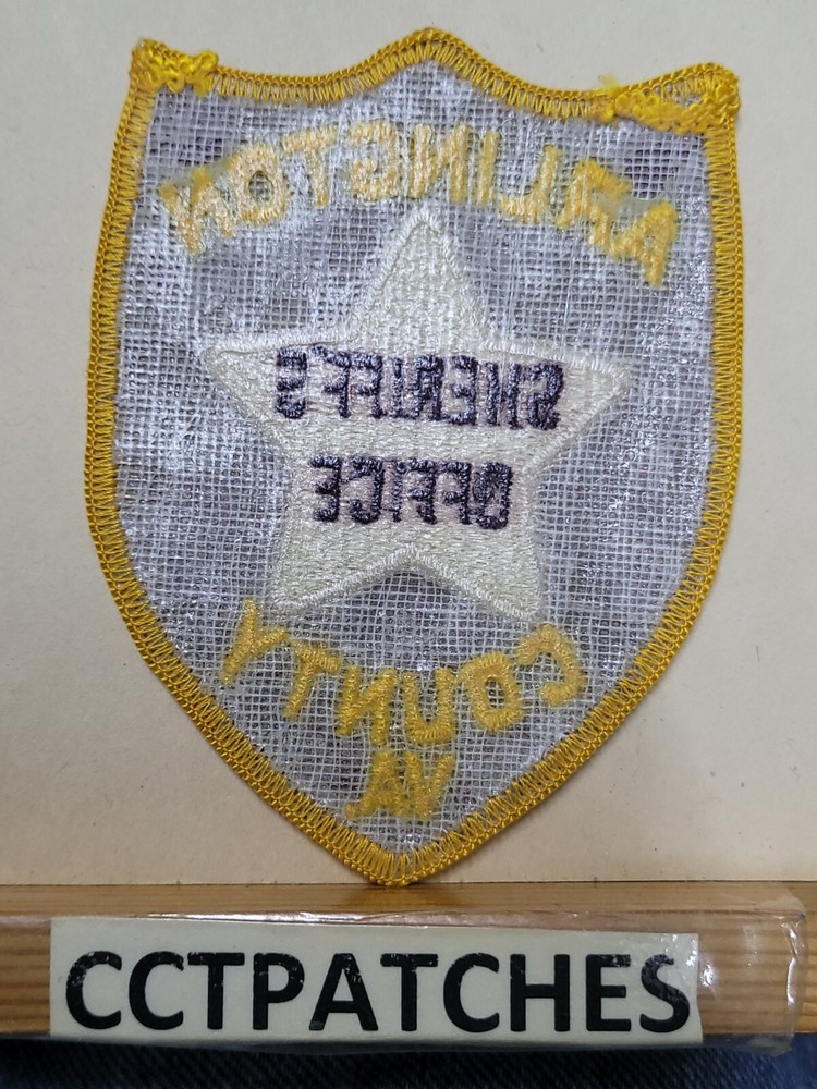 ARLINGTON COUNTY, VIRGINIA SHERIFF'S OFFICE (SMALL) SHOULDER PATCH VA