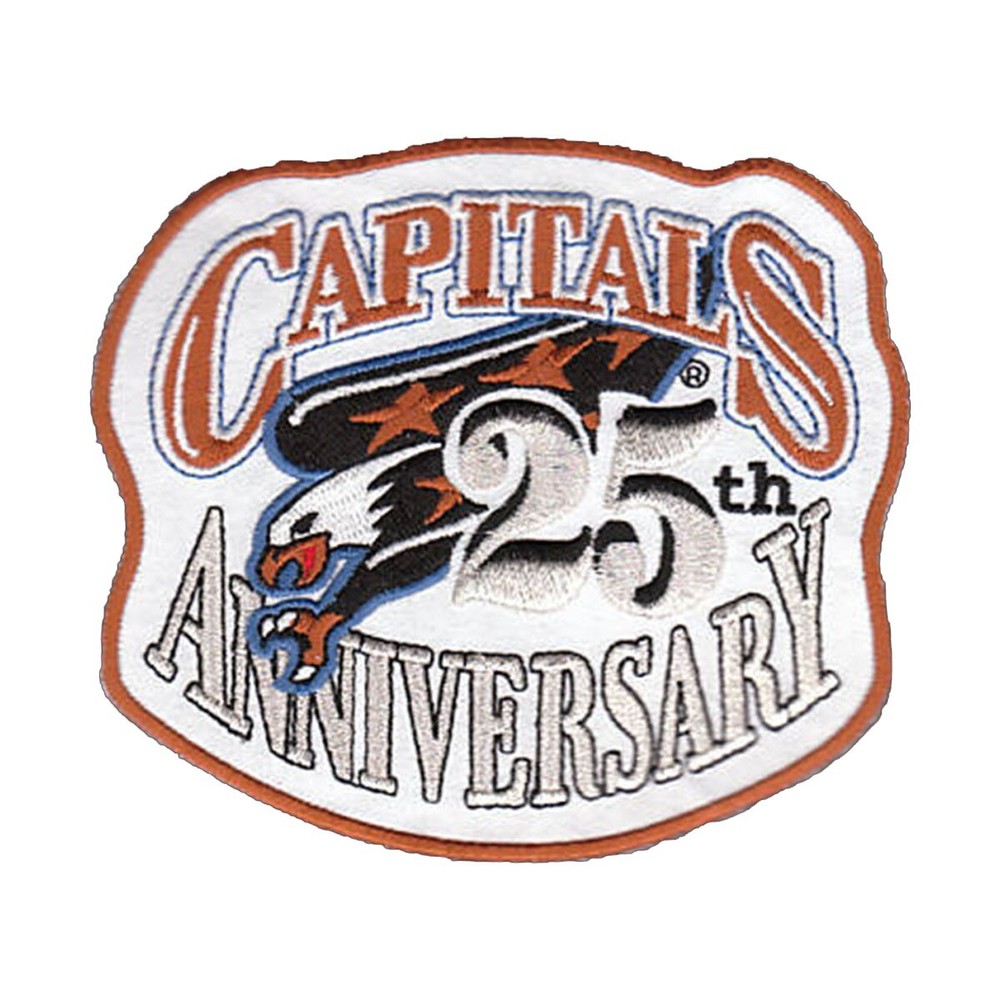 NHL Washington Capitals 25th Anniversary Patch