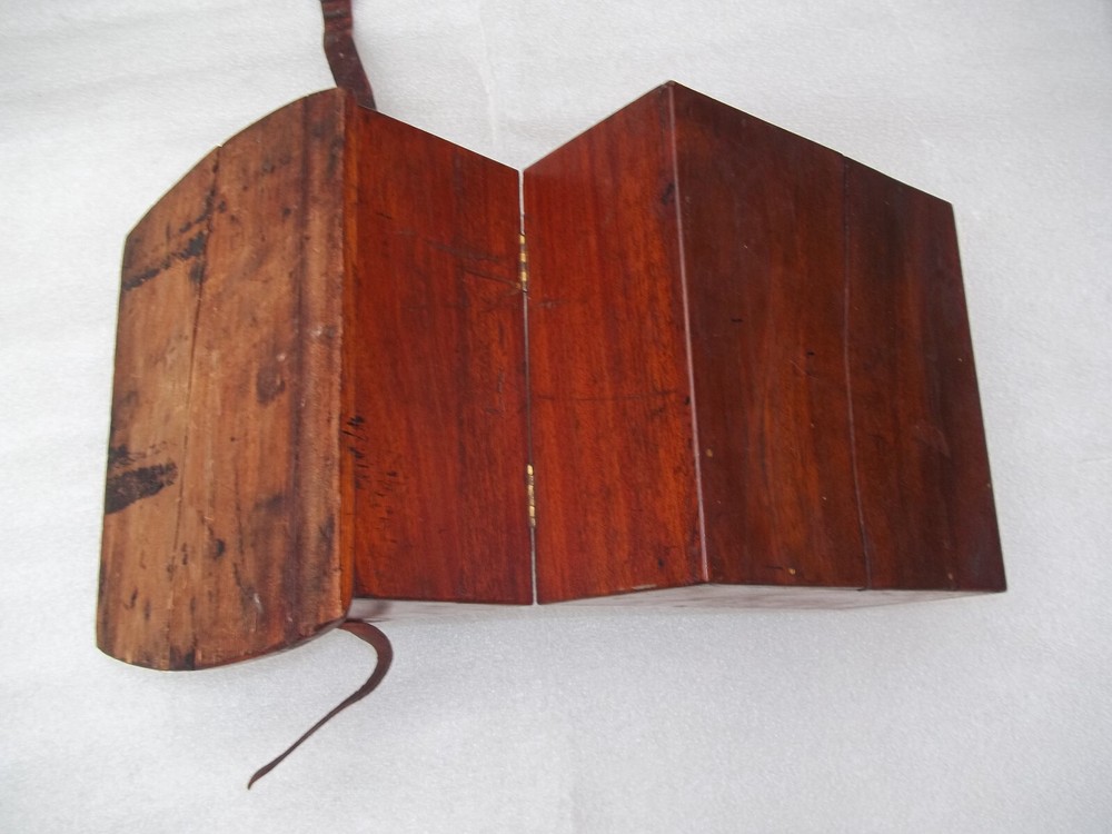 Antique Marine Chronometer Guard Case - Split Lid