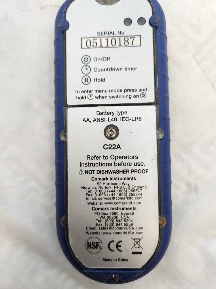 Comark Instruments C22 T Type Thermometer FREE SHIPPING !
