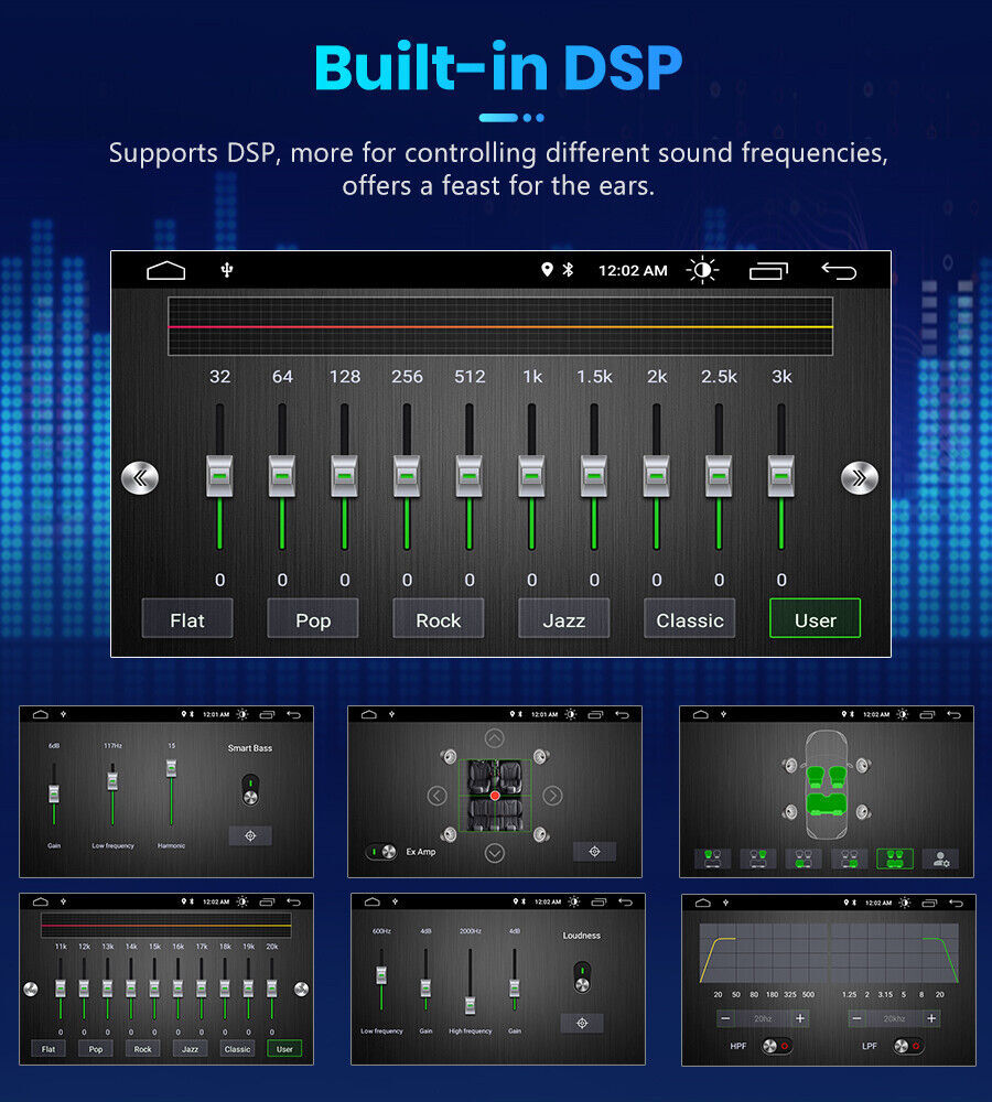 Para 2003-2006 GMC Chevrolet Radio estéreo para coche Carplay Cámara
