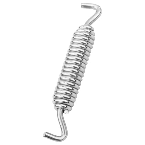 Jiffy Stand Kickstand Spring Replacement - Heavy-Duty 2.5mm Wire Spring - Silver