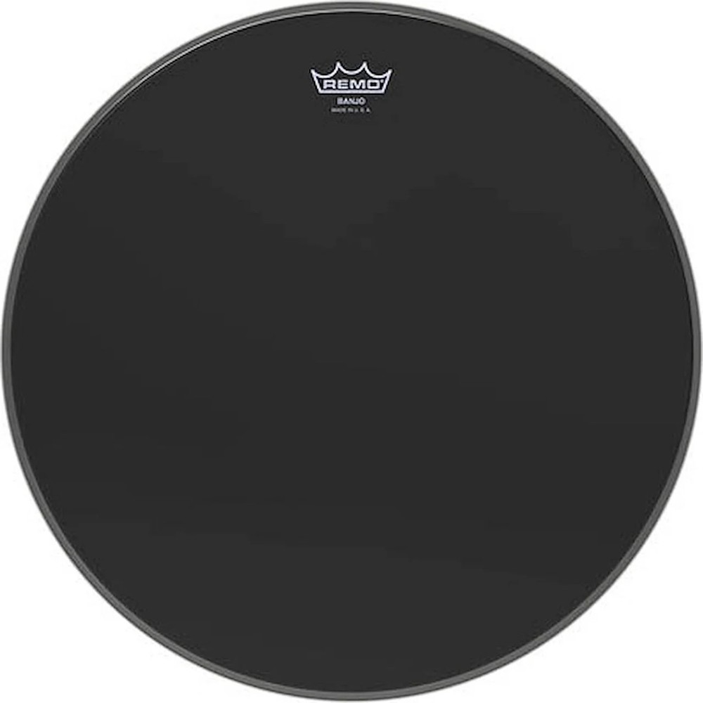 Banjo Head, Ebony, 11" Diameter, High Collar