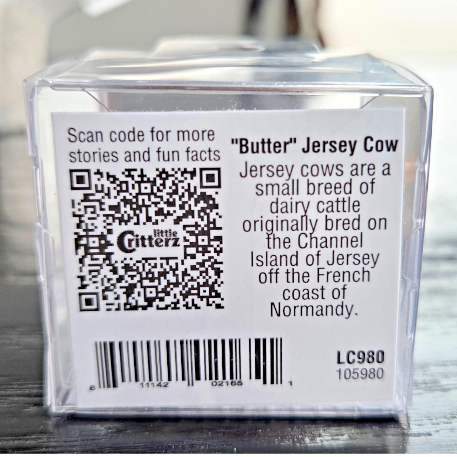 LITTLE CRITTERZ Jersey Cow "Butter" Miniature Figurine New FREE SHIPPING LC980