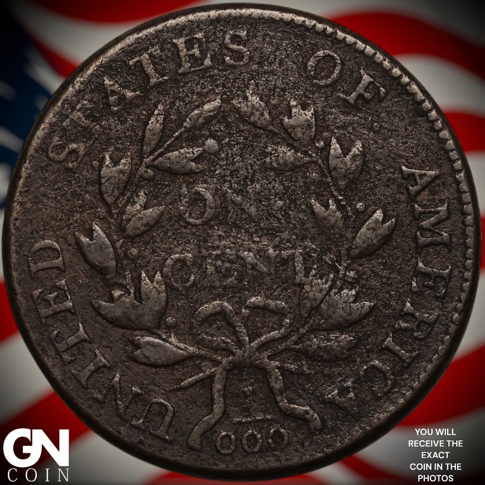 1801 1/000 Draped Bust Large Cent A2361