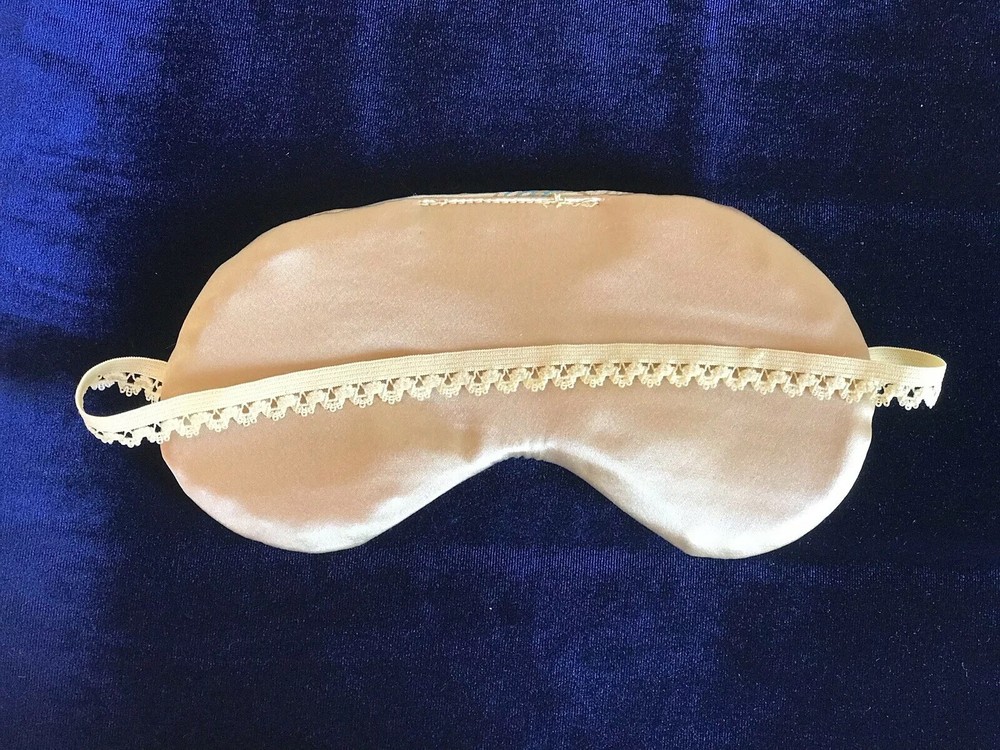 Silk Sleep Mask and Matching Sachet Handmade