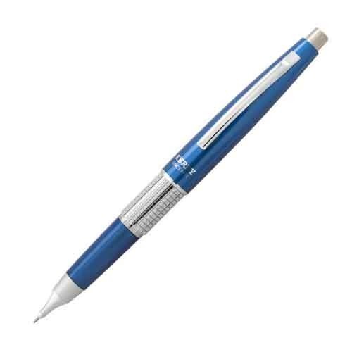 Pentel Sharp Kerry Mechanical Pencil 0.5mm Hand Crafted Elegant Blue Barrel