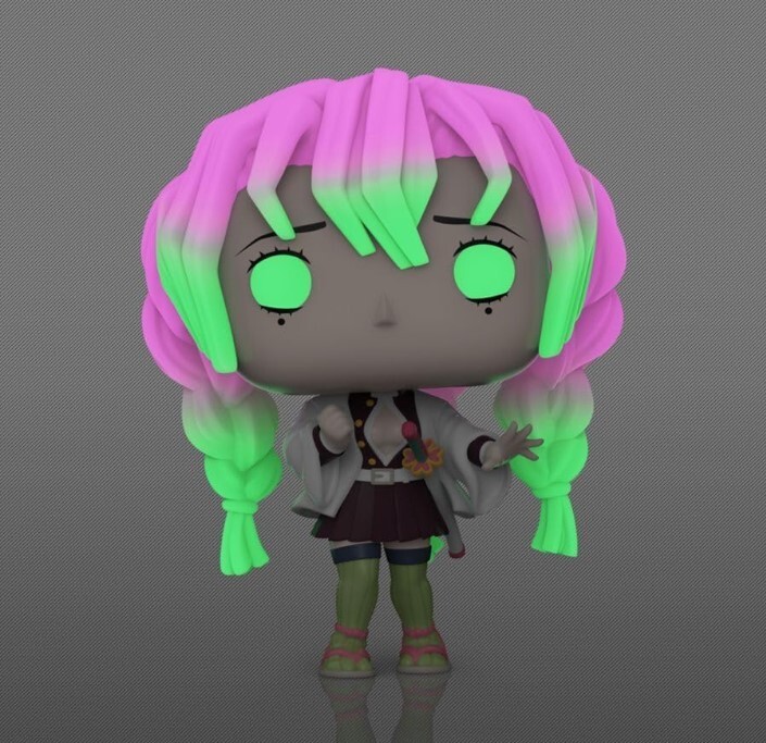 Funko Pop! Demon Slayer Mitsuri #1306 Glow Fundom Exclusive with Protector