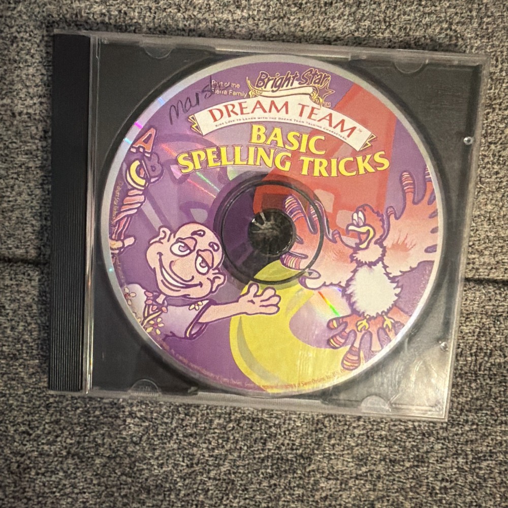 Bright Star - Dream Team - Basic Spelling Tricks / CD-ROM Disc Only