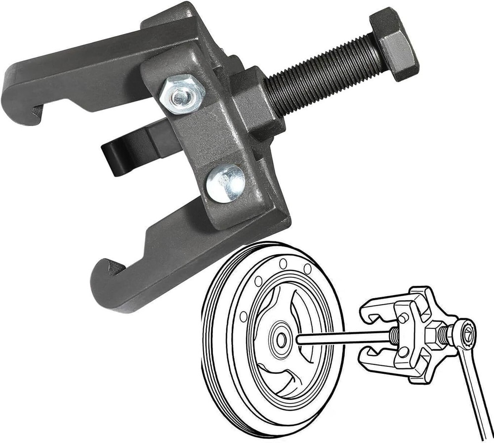 Harmonic Damper Pulley Puller Set for Harmonic Balancer Removal on Chrysler GM