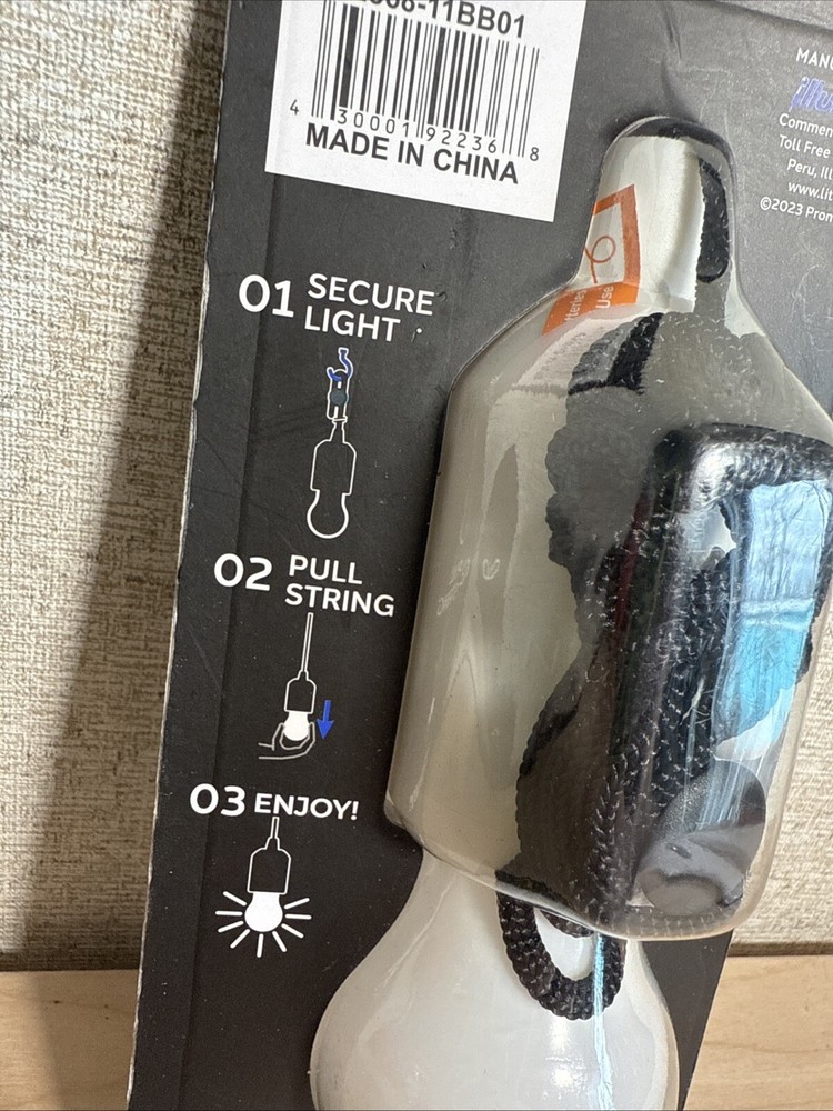 Illumbrite Pull String Light Bulb