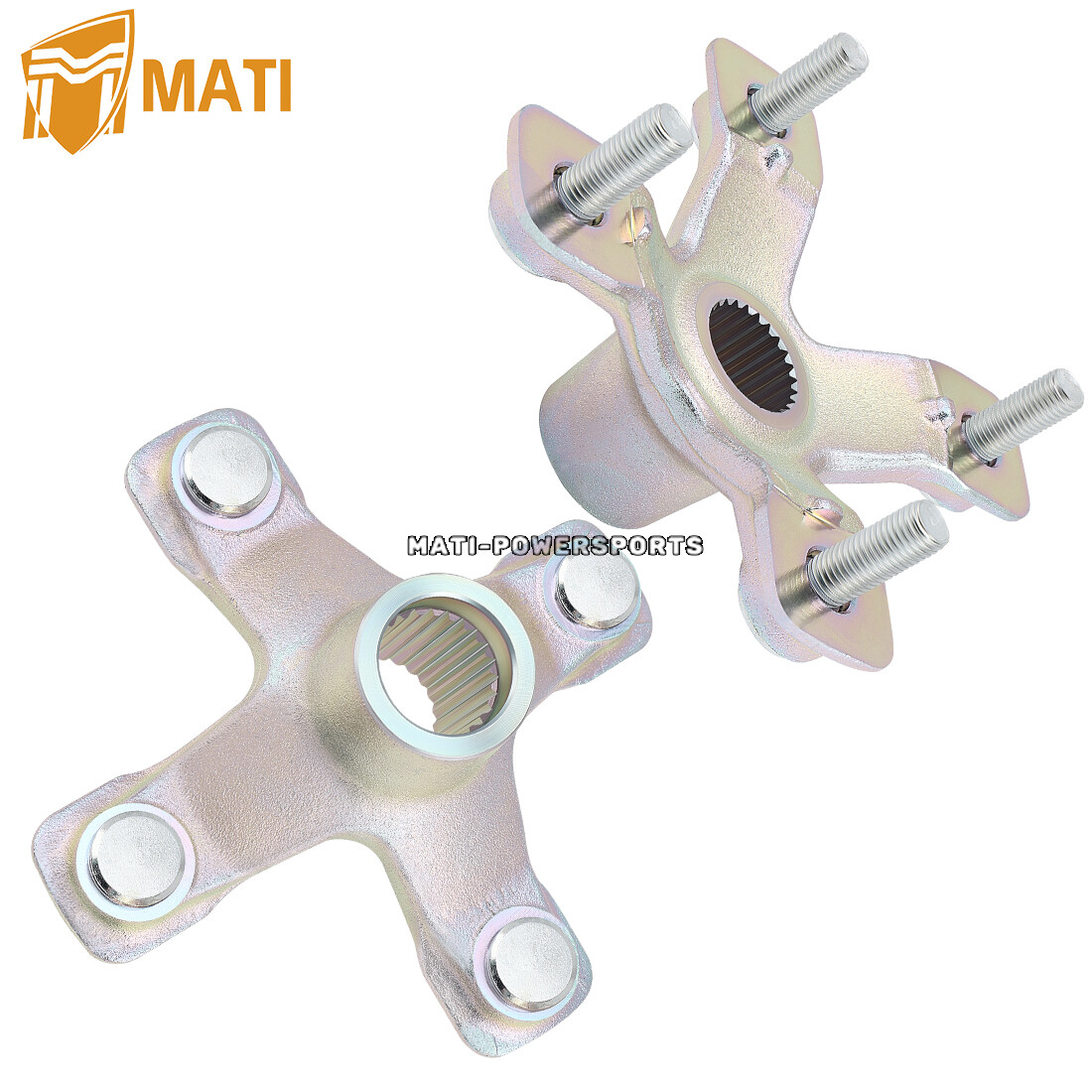 2 Rear Wheel Hubs for Yamaha YFZ450R 2009 2010 2011 2012 2013 2014 2015-2024 ATV