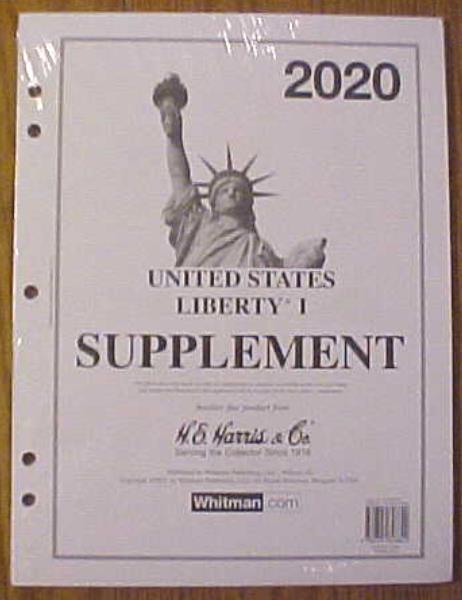 2020 Harris Liberty I Supplement  * NEW *