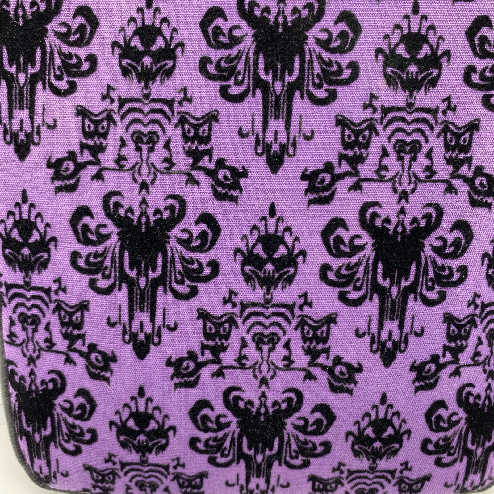 Disney Parks Haunted Mansion Wallpaper Crossbody Bag Purse Adjustable Strap