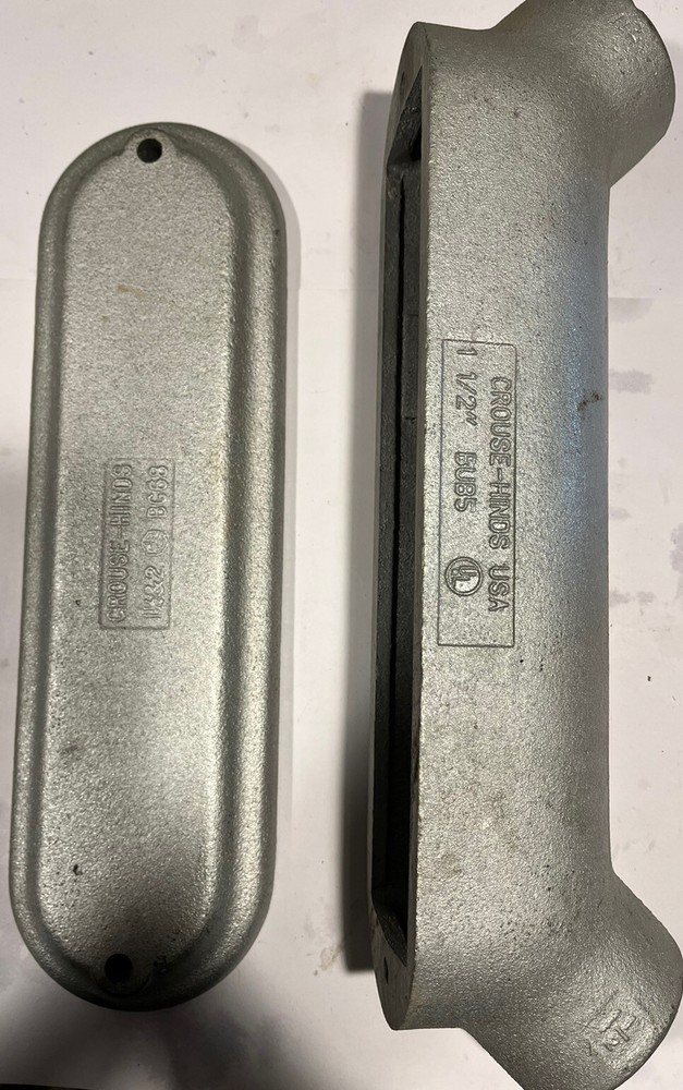 1.5” BUB Conduit Fitting Rigid Crouse-hinds