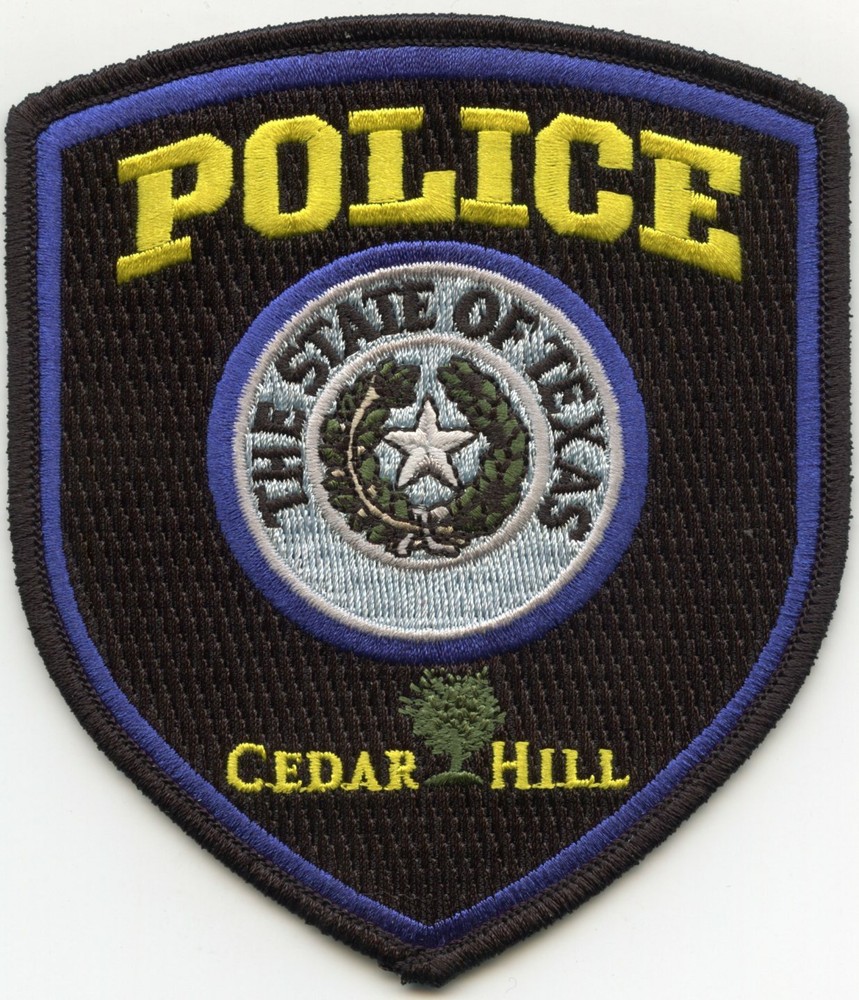 CEDAR HILL TEXAS TX POLICE PATCH