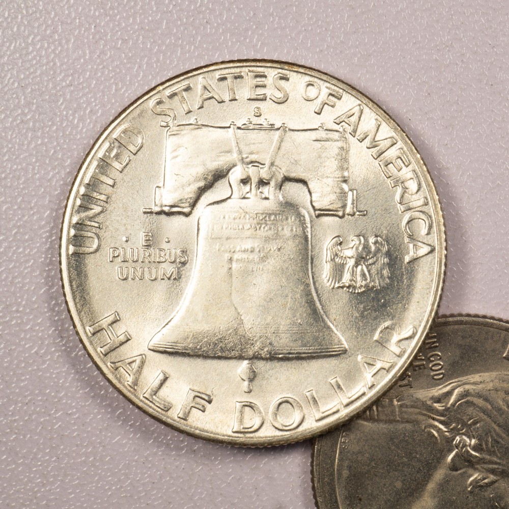 1949-S Franklin Half Dollar - Key Date - AU!
