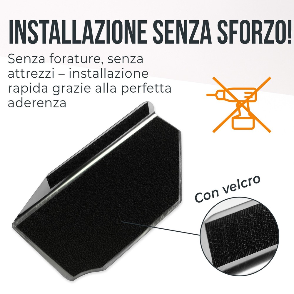 Footrest Plate for Ford Focus Hatchback 3D 2004-2011 Silver