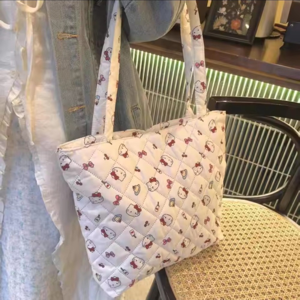 Hello Kitty Handbag Large Capacity Shoulder Bag