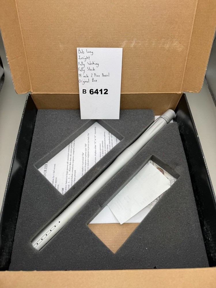 Bob Long Insight - Paintball Marker Fully Working