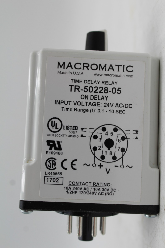 MacroMatic TR-50228-05 Time Delay Relay