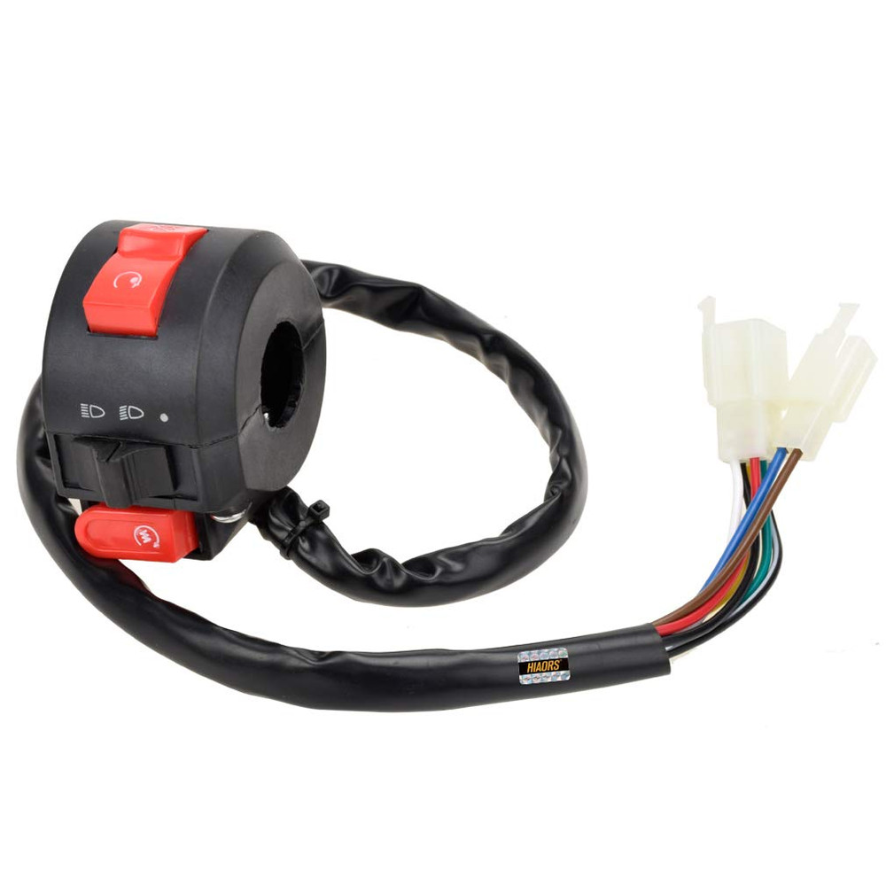 Left Kill Light Starter Switch 8 Wire 3 Function for Taotao 50Cc 70Cc 90Cc 110Cc