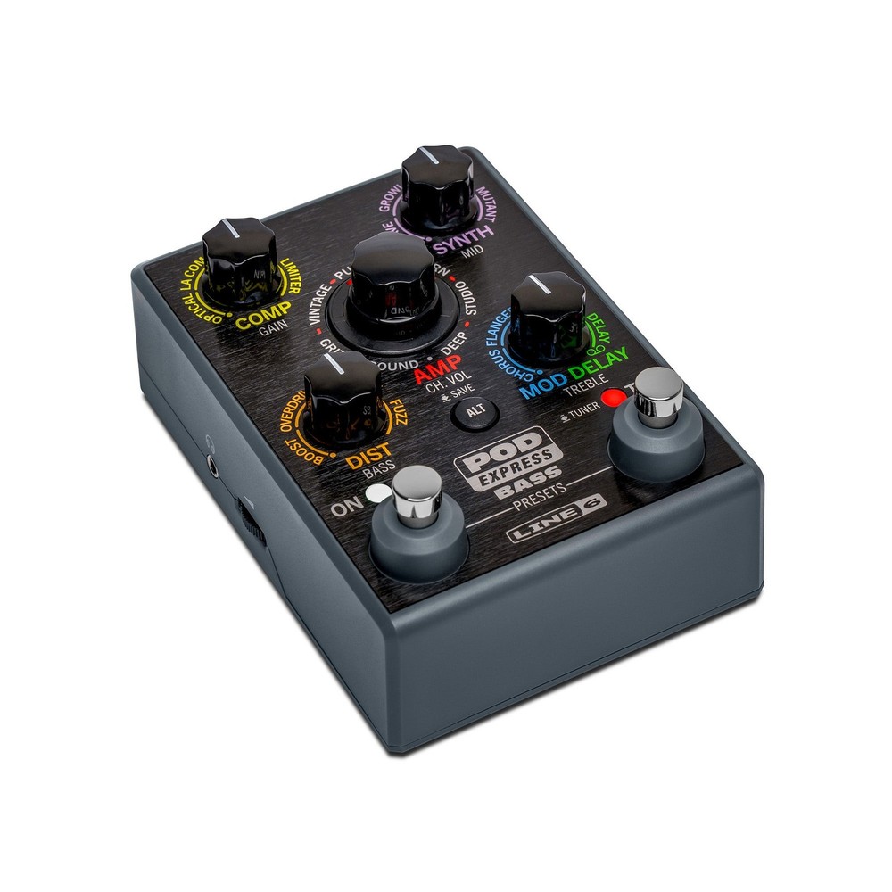 Line 6 POD Express Bass Portable Amp & Effects Processor Pedal