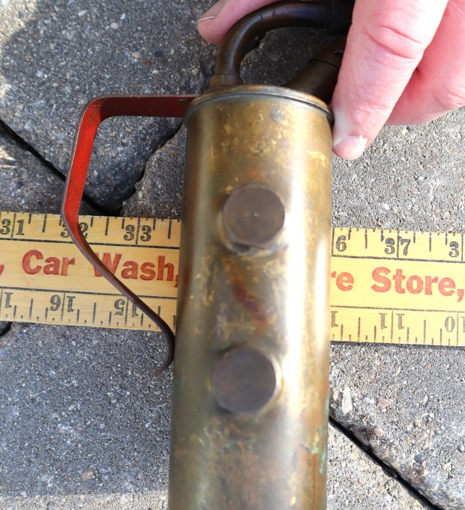 Miniature Vintage Brass Torch Burner