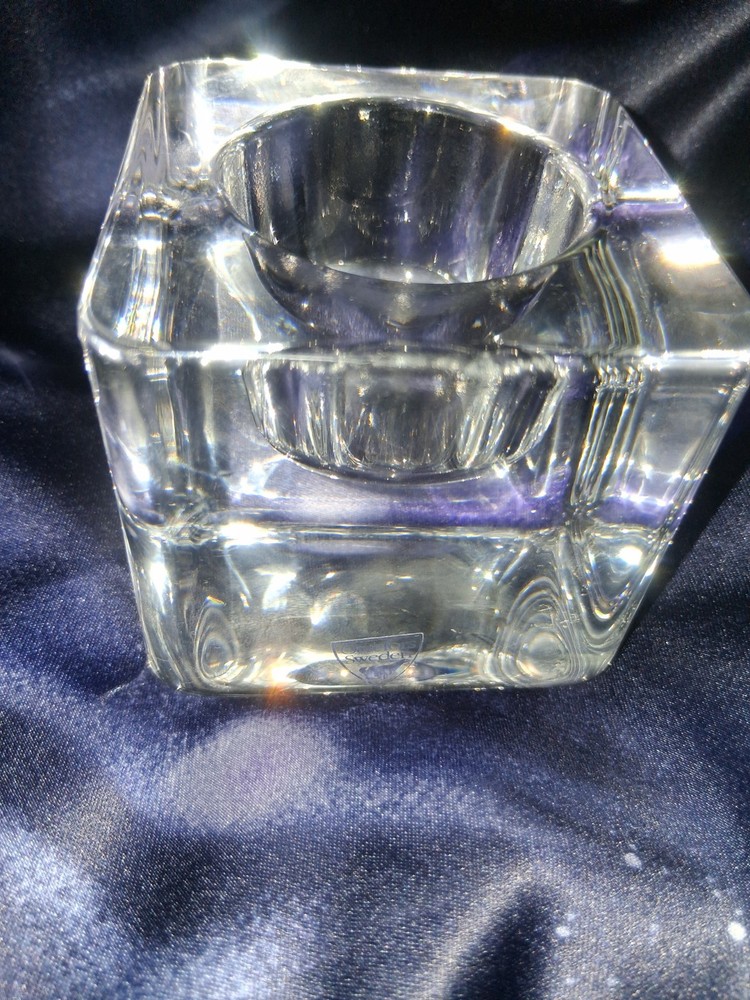 Orrfore Crytal Tealight Cube