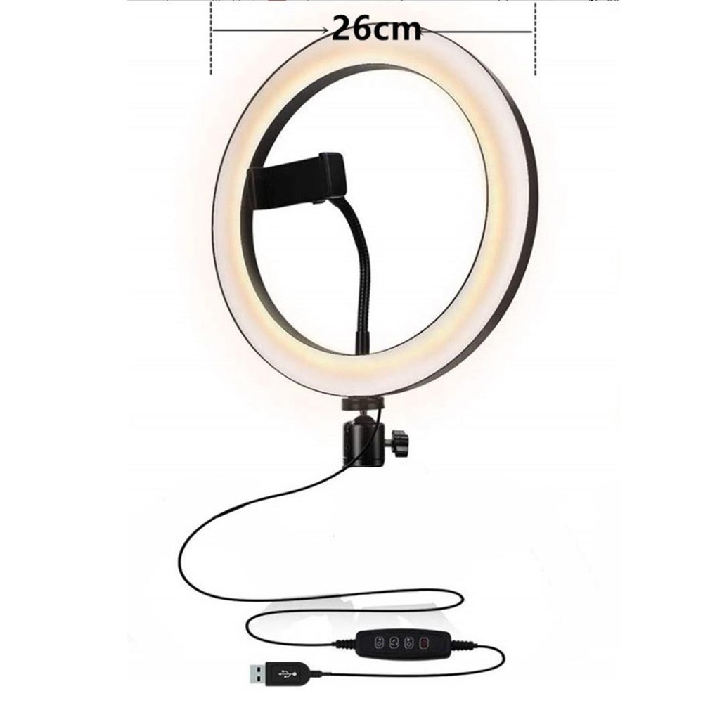 Practical USB interface adjustable fill light beauty lamp without holder