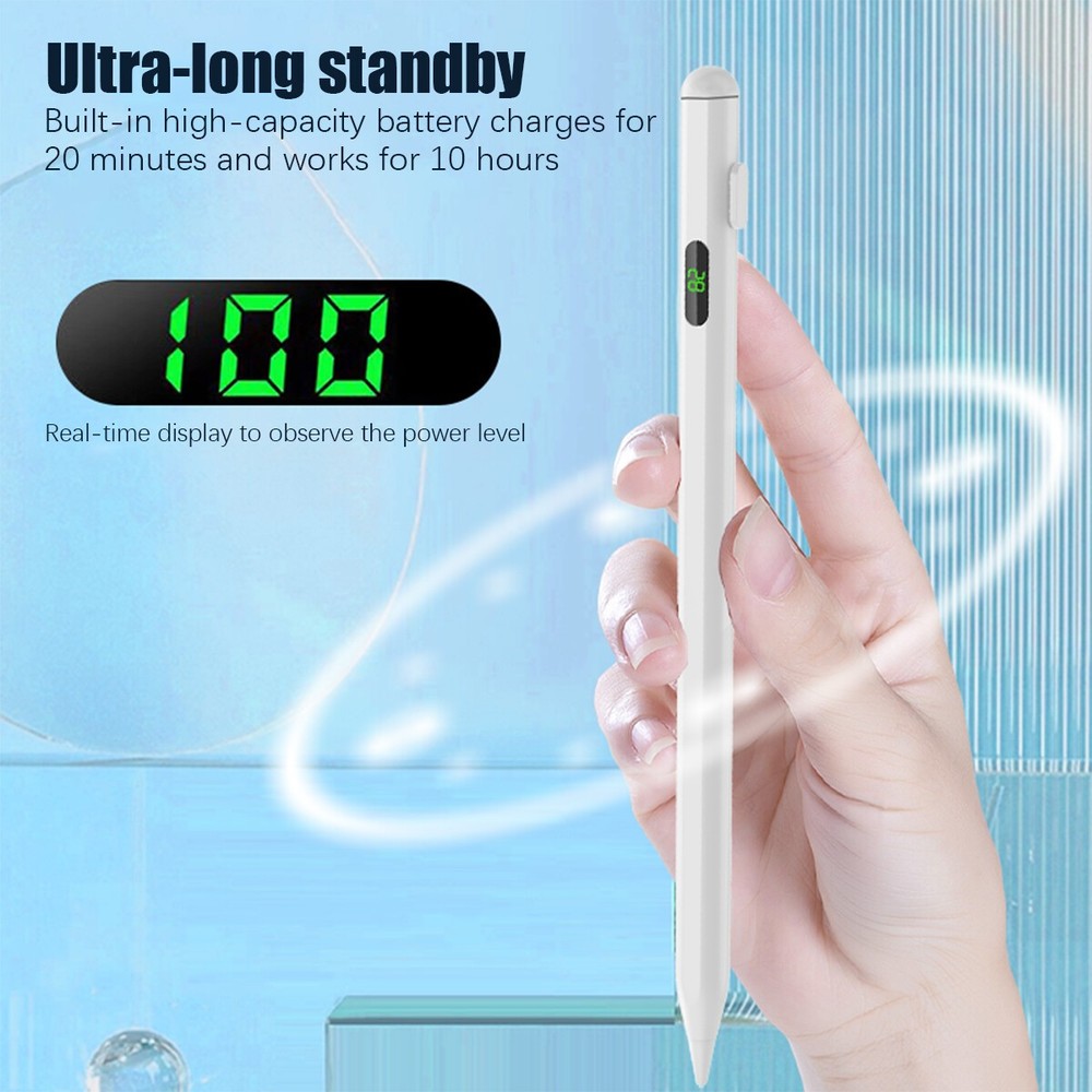 Magnetic Tablet Stylus, Universal Touch Screen Pen for iPad Android Devices