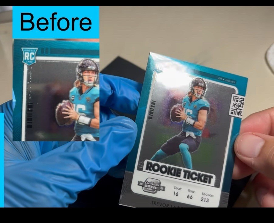 Pokemon Card Restoration Kit - Polish, Clean, Fix Corners, Oxidation Grading PSA